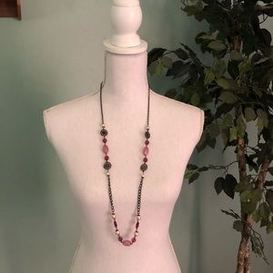 💜💕Maurice’s Long multicolored necklace